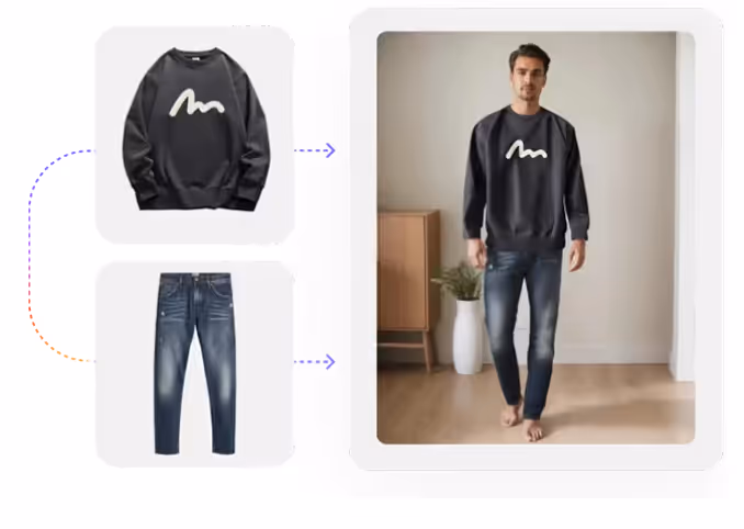 seller pic virtual try on apparels